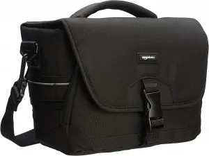 AmazonBasics - Mittlere Schultertasche für SLR-Kamera und Zubehör