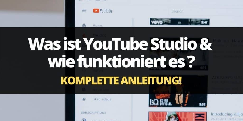 was ist youtube studio?