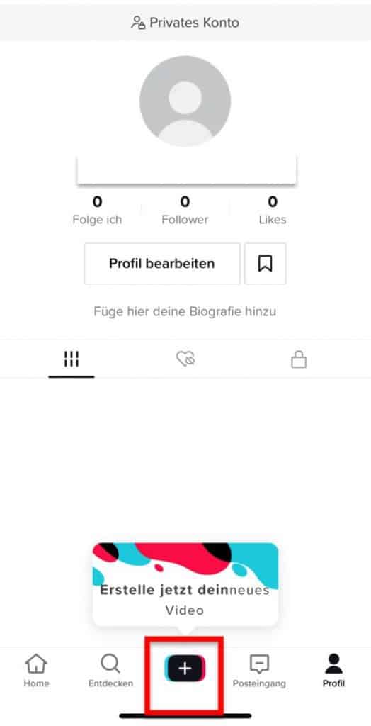 Wie mache ich TikTok Videos