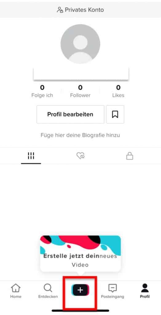 Wie mache ich TikTok Videos