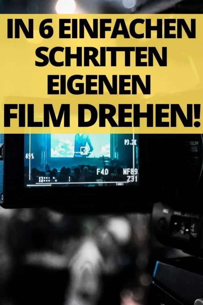 eigenen film drehen pinterest