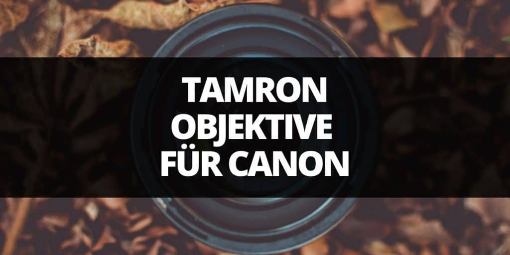 tamron objektive für canon