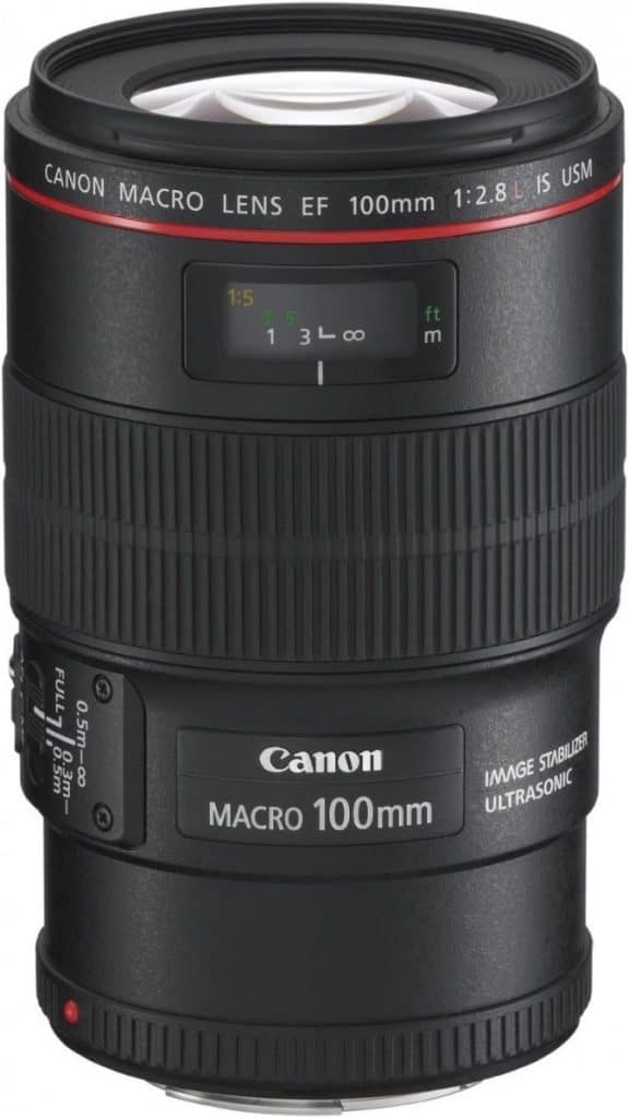 Canon EF 100mm f2.8L Macro IS USM Lens