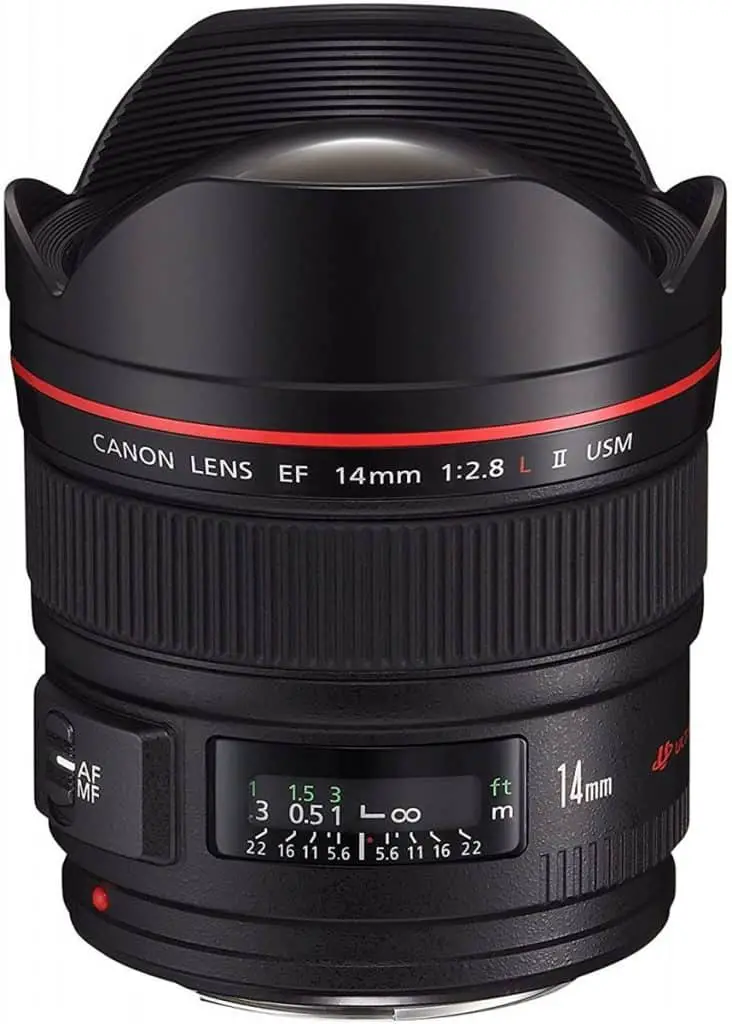 Canon EF 14mm f2.8L II USM Lens