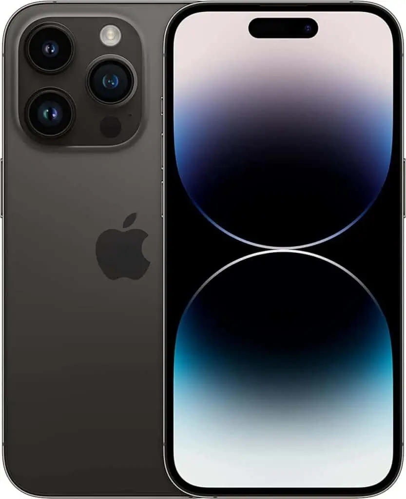 Vorder- und Rückseite des iPhone 14 Pro