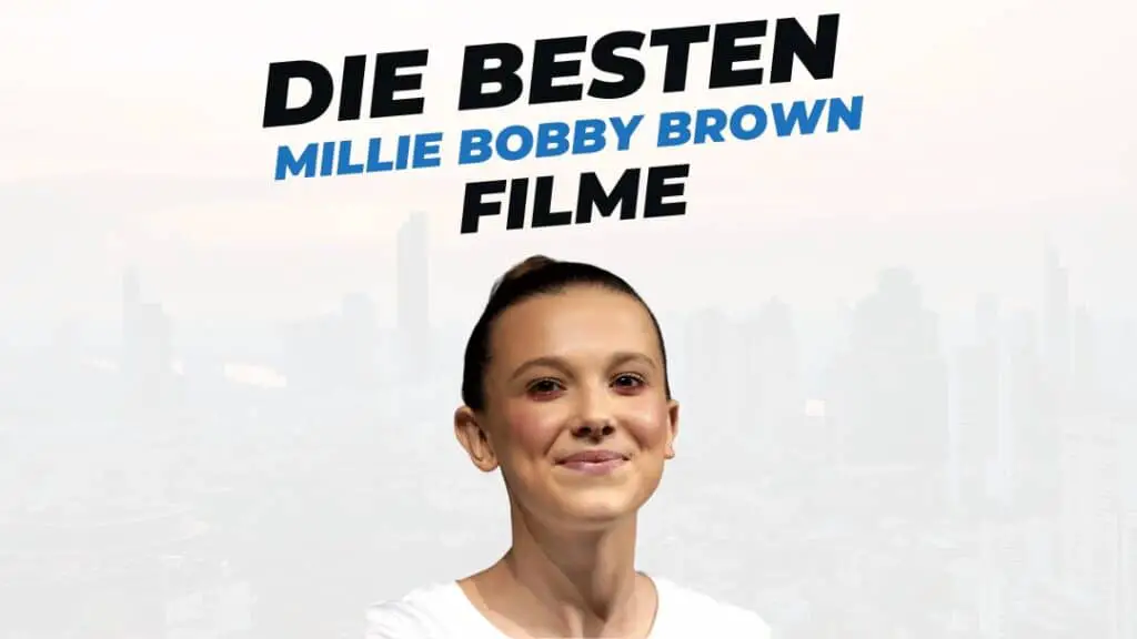 Beitragsbild mit Millie Bobby Brown und Titel auf weißem Hintergrund