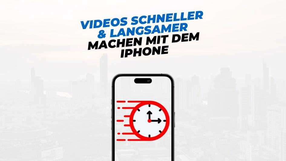 iPhone Videos schneller und langsamer machen: Schritt für Schritt Anleitung